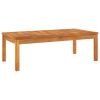 Solid acacia wood frame 4 piece patio lounge set