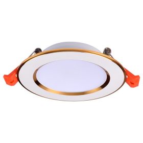 Creative Simple Anti-fog Straw Hat Downlight (Option: Warm white 3000K-5inches 15W)