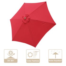 9FT 6 Rib Umbrella Cover Replacement (Warehouse: LA01)