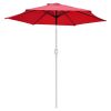 9FT 6 Rib Umbrella Cover Replacement